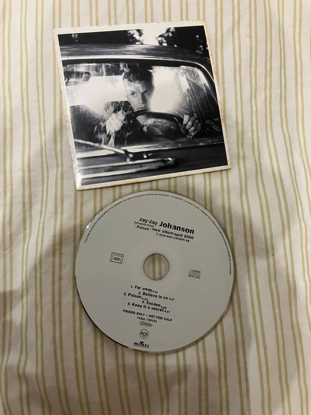 CD Jay-Jay Johanson - Poison disco musica