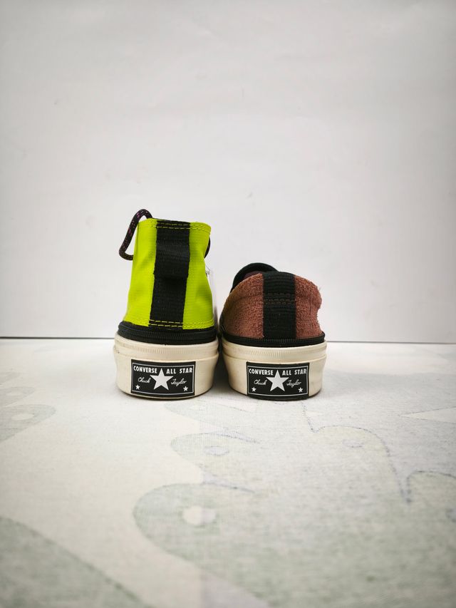 Converse - Sapatilhas Marrons e Verdes 38