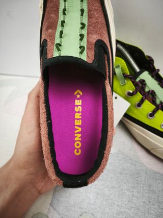 Converse - Sapatilhas Marrons e Verdes 38