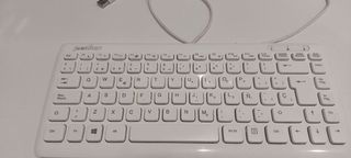 Teclado Proxxon blanco