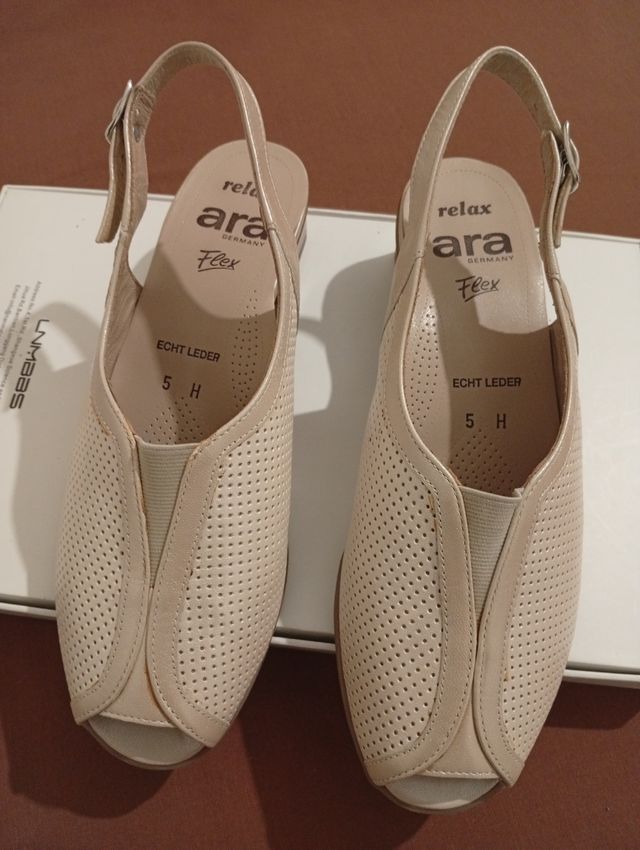 Sandalias Ara mujer beige nº35