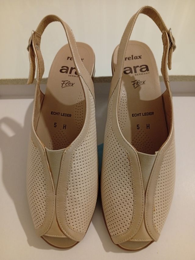 Sandalias Ara mujer beige nº35