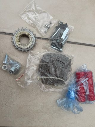 Bicicleta BH antigua, semirestaurada