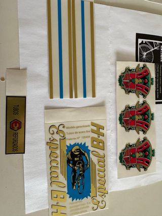 Bicicleta BH antigua, semirestaurada