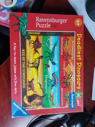 Puzzle Ravensburger Dinosaurios 60 piezas