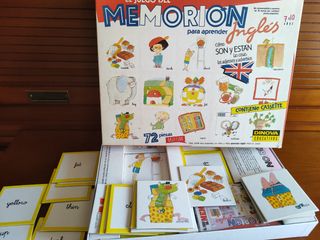 Memorion Inglés: Juego de mesa
