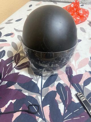 Casco moto Helix negro mate