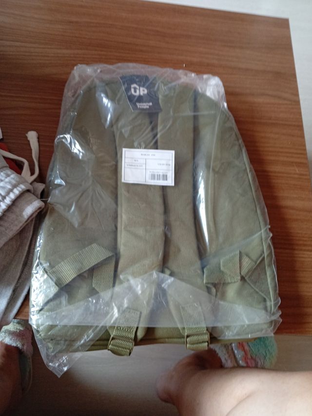 Mochila militar verde oliva nueva