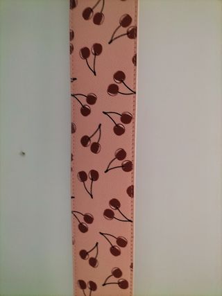 Cintura Benetton ciliegie rosa