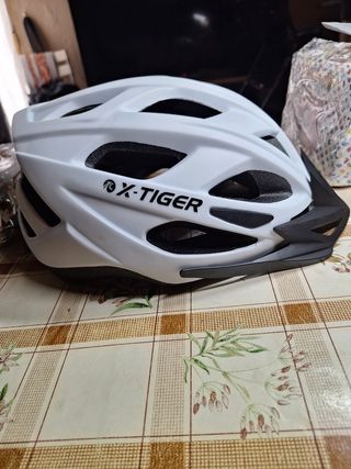 Casco bici X-Tiger blanco