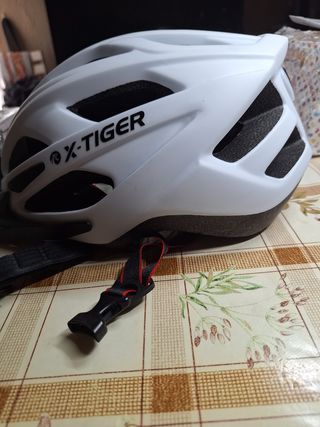 Casco bici X-Tiger blanco