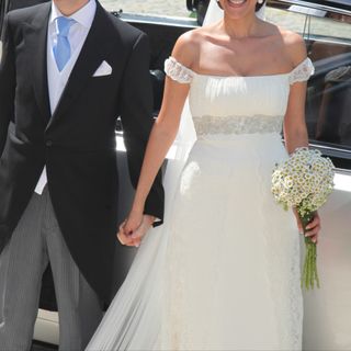 Vestido novia Frans Sarabia blanco