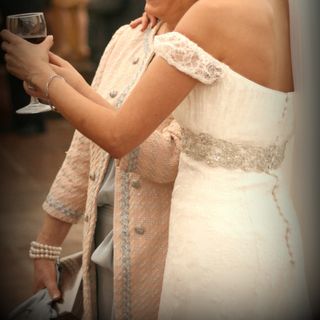 Vestido novia Frans Sarabia blanco