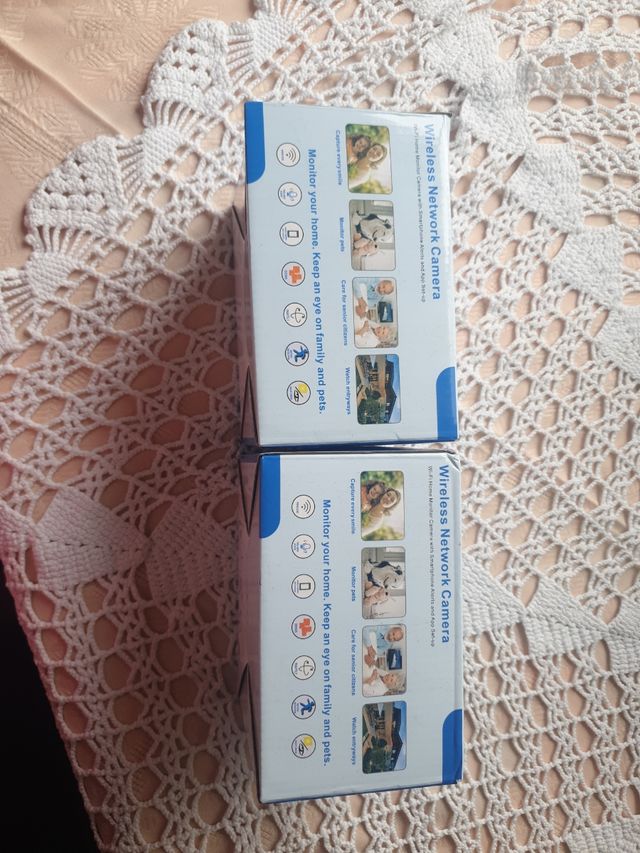 2 Cámaras Wifi red - vigilancia hogar
