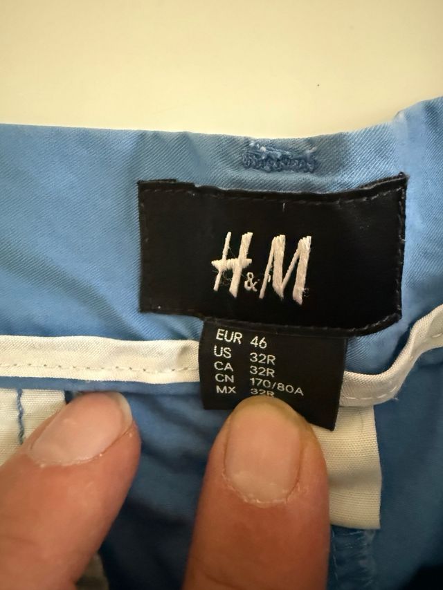 Shorts H&M blu