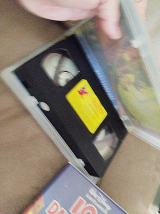 VHS Disney: Blancanieves, Bella y Bestia, Cenicien