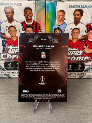Salah Topps Chrome Golazo