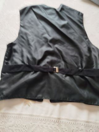 Chaleco negro vintage Hombre T-L