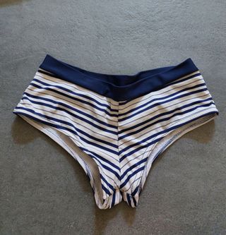 Costume da bagno bambina a righe