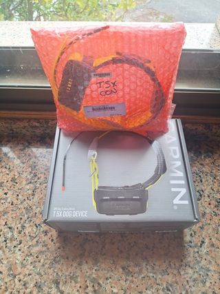 Maquina Garmin y 2 collares