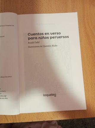 Cuentos en verso para niños perversos