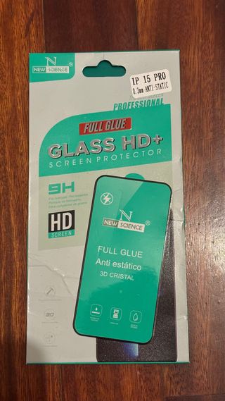 Protector pantalla iPhone 15 Pro