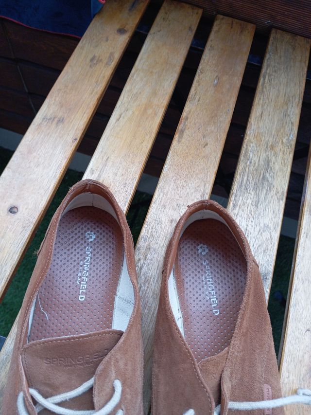 Zapatos ante Springfield 44 marrones