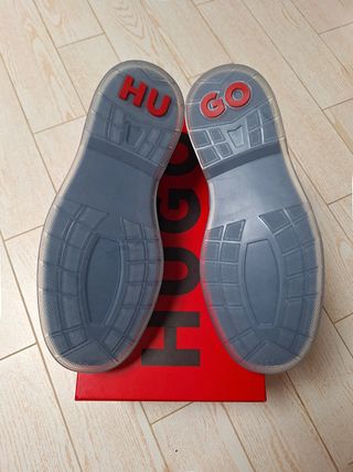 HUGO BOSS - Mocasínes de Ante, Talla 46, NUEVOS
