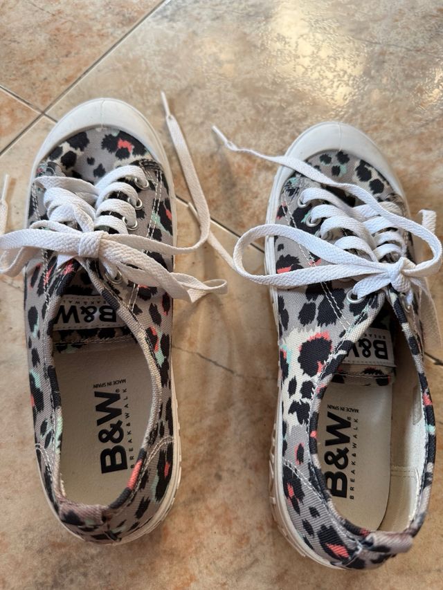 Zapatillas B&W Breakwalk-leopard