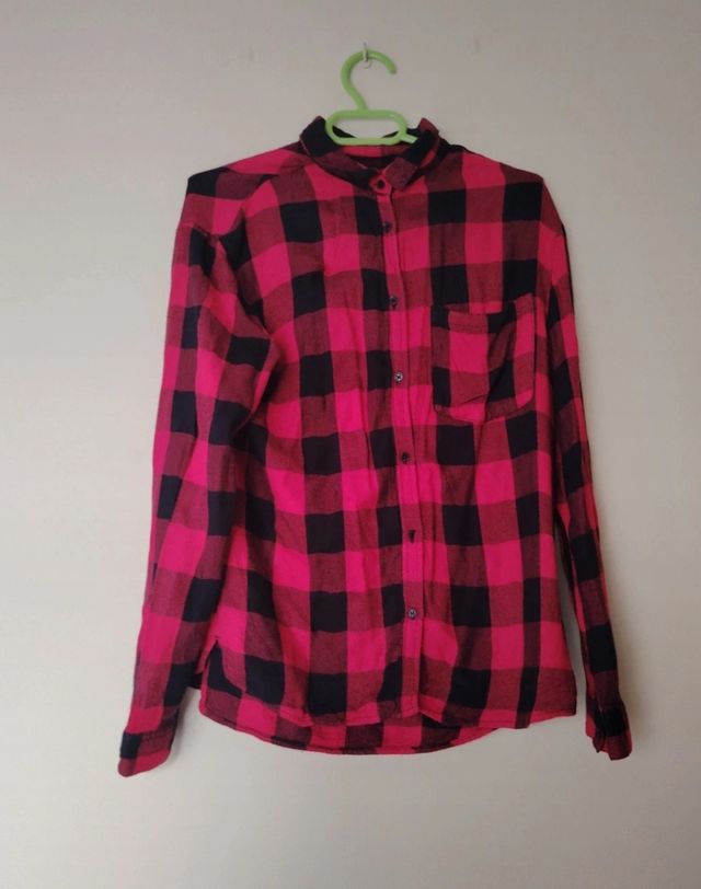 Camicia a quadri rossa | nera