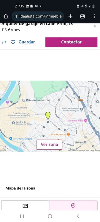 Venta parcela de garaje, Casco Viejo Bio