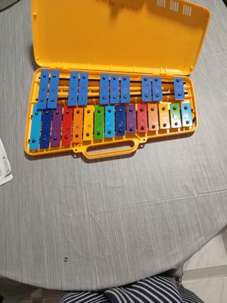 Xilófono Glockenspiel infantil