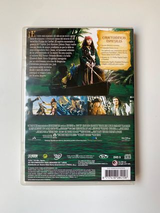 Piratas del Caribe: El Cofre del Hombre Muerto DVD