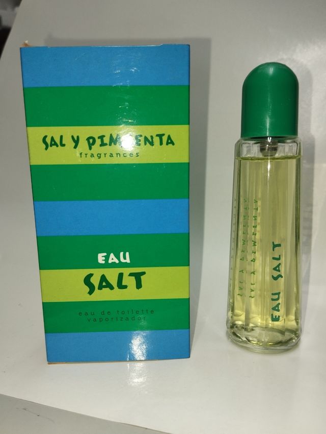 Frasco colonia Eau Salt - Sal y Pimienta - 40ml