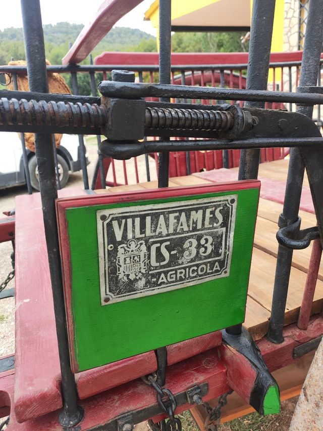 Carro agrícola antiguo 