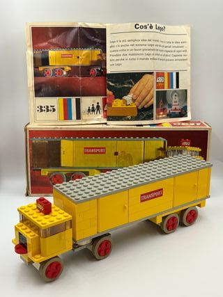LEGO 335 TRANSPORTER TRUCK VINTAGE 1967 COMPLETO