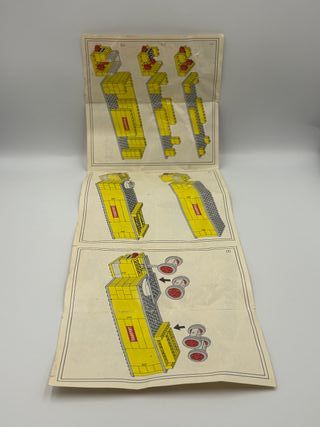 LEGO 335 TRANSPORTER TRUCK VINTAGE 1967 COMPLETO