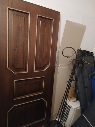 Porta a scrigno noce scuro 