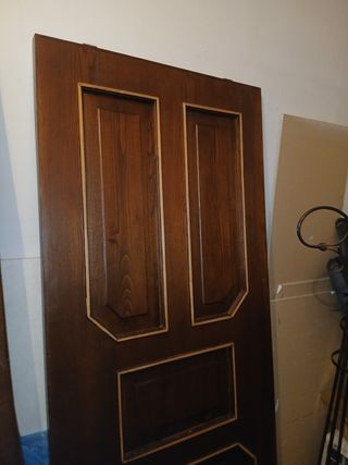 Porta a scrigno noce scuro 