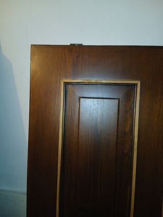 Porta a scrigno noce scuro 