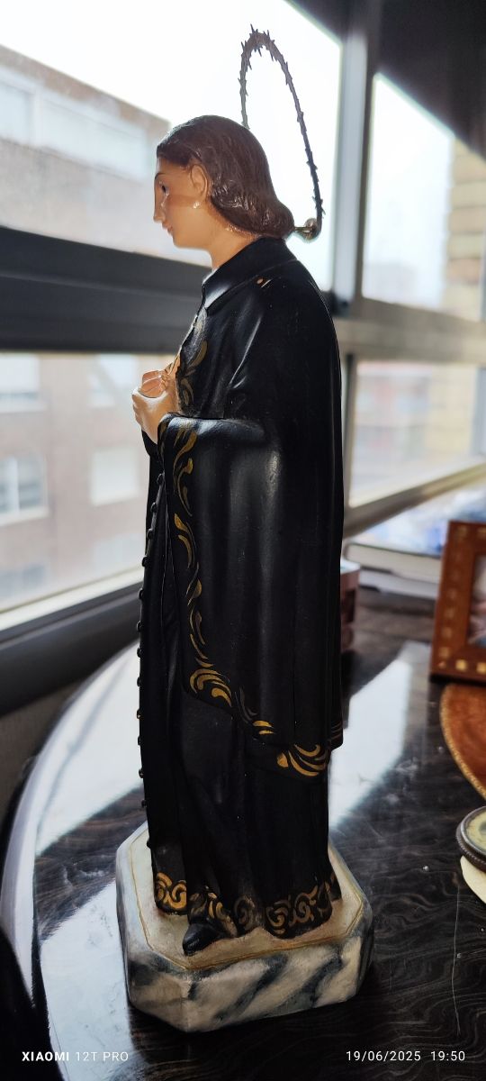 Imagen religiosa Santa Gema  Patrona  farmaceutico