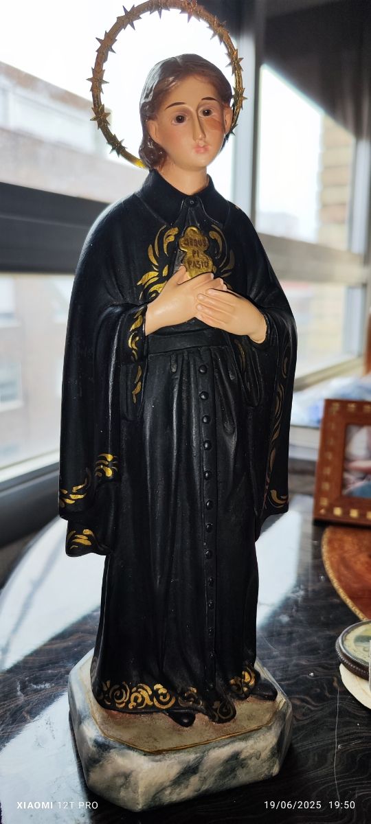 Imagen religiosa Santa Gema  Patrona  farmaceutico