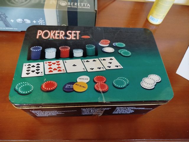 Juego Poker Vintage