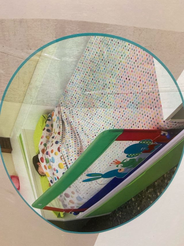 Barrera Cama Nido Plegable Infantil Olmitos