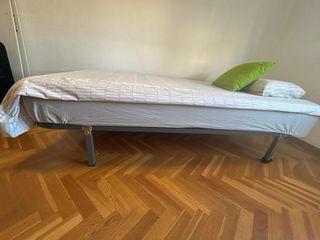 Somier cama + colchón 105 cm