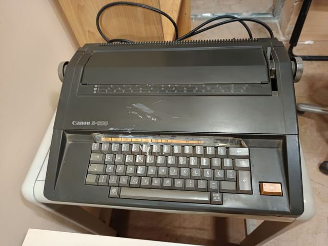 Máquina escribir Canon S-200