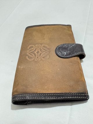 Cartera Loewe vintage marrón