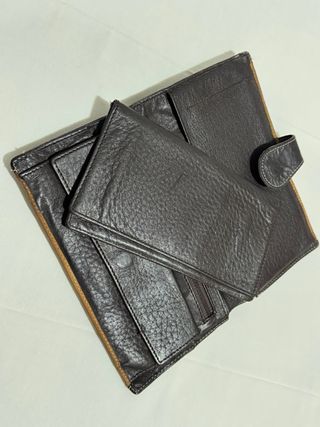 Cartera Loewe vintage marrón