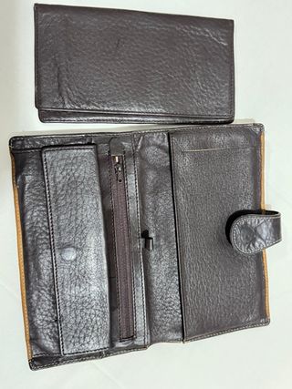 Cartera Loewe vintage marrón