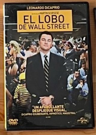 DVD El Lobo de Wall Street